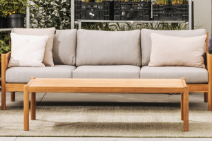 Lounchesofa Wood